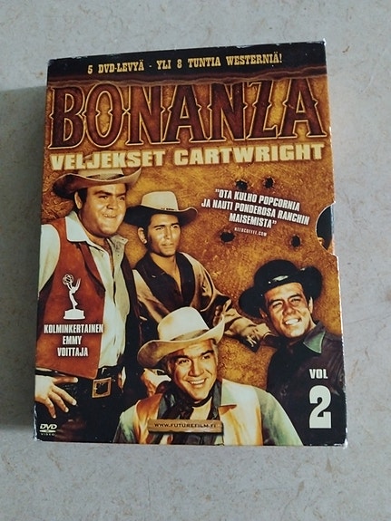 Bonanza Veljekset Cartwright Vol 2 DVD-boksi