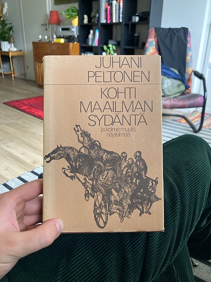 Juhani Peltonen Kohti maailman sydäntä -kirja