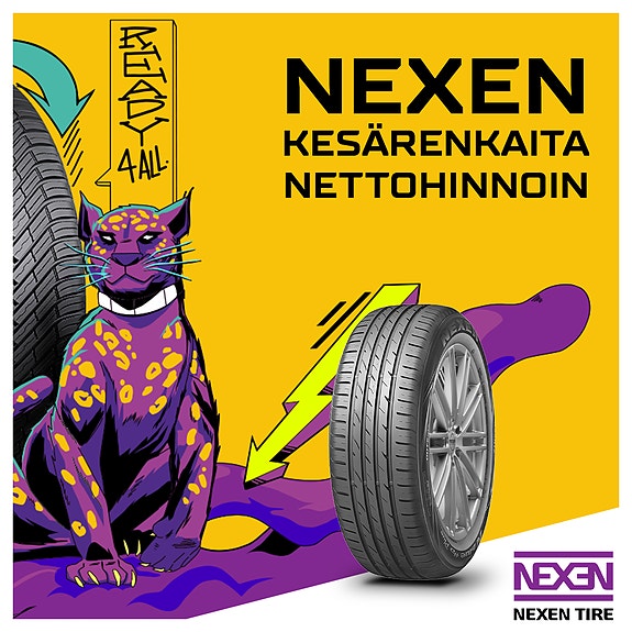 kesärenkaat 205/55R16 91V   Kesä ale