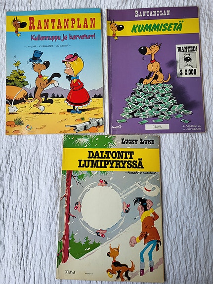 Rantanplan ja Lucky Luke sarjakuvat