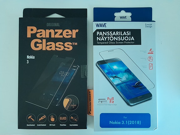 Uusia panssarilaseja Nokia 3 ja 3.1
