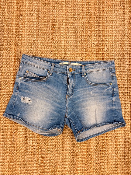 Farkku shortsit