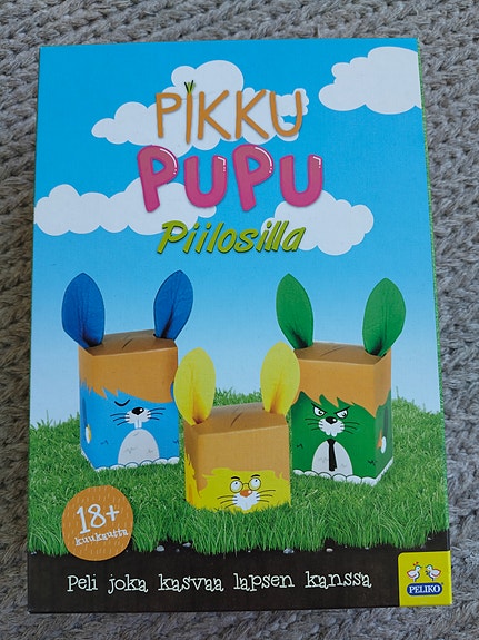 Pikku pupu piilosilla -lastenpeli