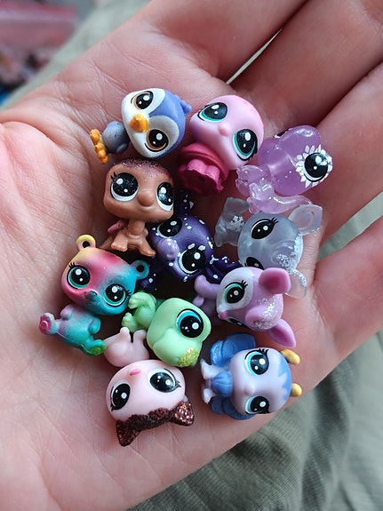 LPS minifiguurit Littlest Pet Shop minihahmot