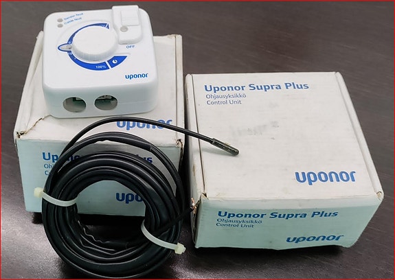 Uponor Supra Plus ohjausyksikkö anturilla