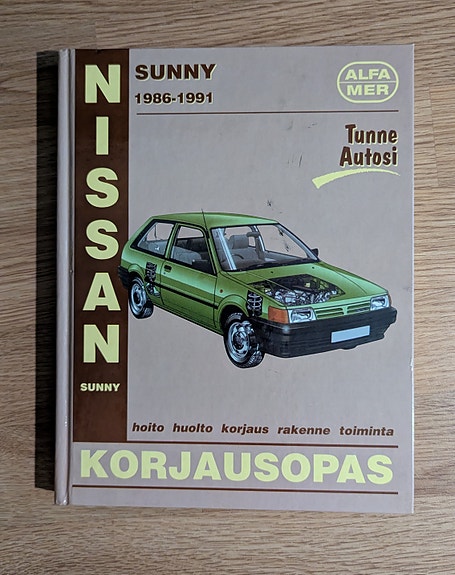Nissan Sunny 1986–1991 korjausopas
