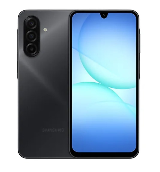 Samsung Galaxy A17 LTE puhelin, 128/4 Gt, musta, Takuu 24kk ,uusi, kerran käynn.