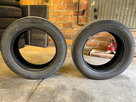 215/60 R17 kesärenkaat 2kpl