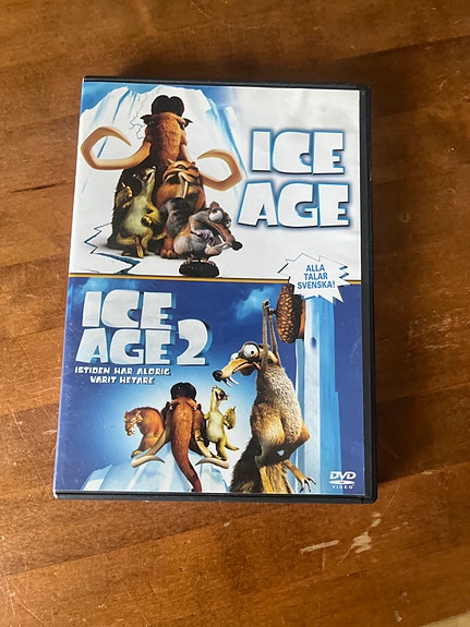 Ice Age + Ice Age 2 DVD-elokuvat