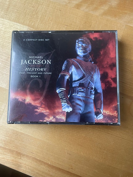 Michael Jackson HIStory CD-boksi