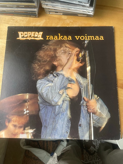 Popeda Raakaa voimaa LP-levy