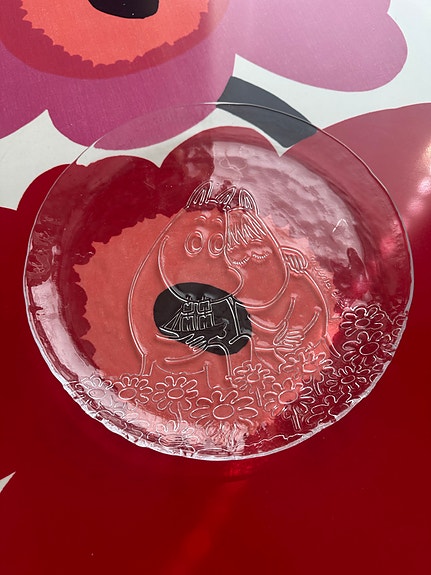 Iittala Muumi lasilautanen