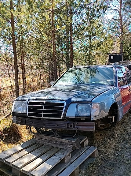 MB W124 etupuskuri