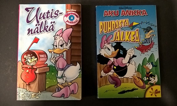 Kaksi Iines Ankka sarjakuvakirjaa
