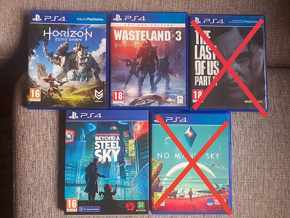 PS4-pelejä