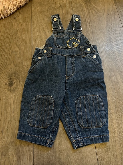 H&M farkkuhaalarit koko 62 sininen unisex