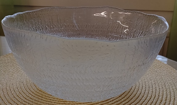 Iittala lasikulho kirkas