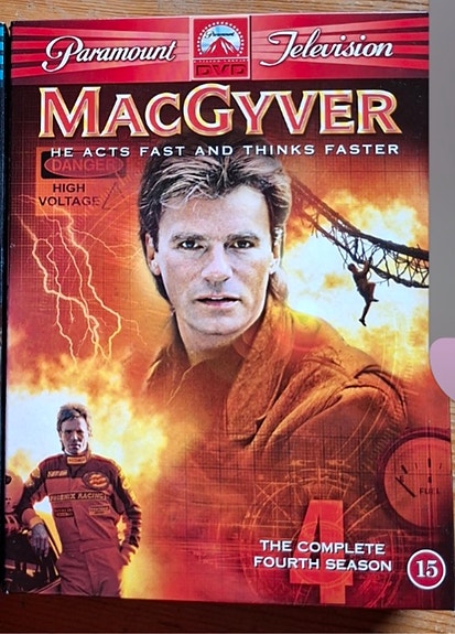 MacGyver kausi 4 DVD-boksi