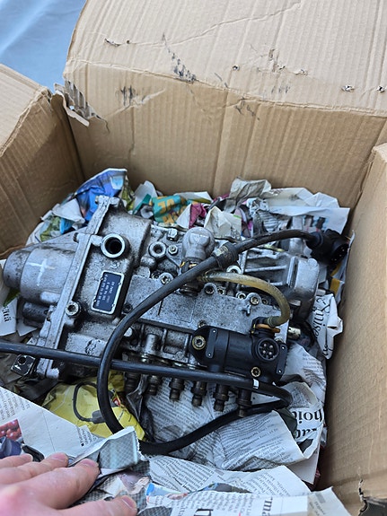 Om606 turbon pumppu