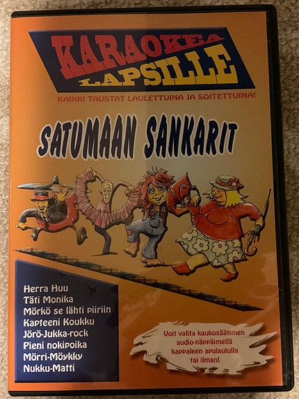 karaokea lapsille Satumaan Sankarit ( DVD )