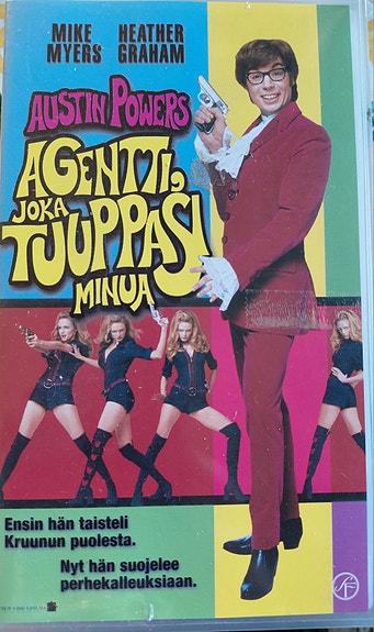 Austin Powers – Agentti, joka tuuppasi minua DVD