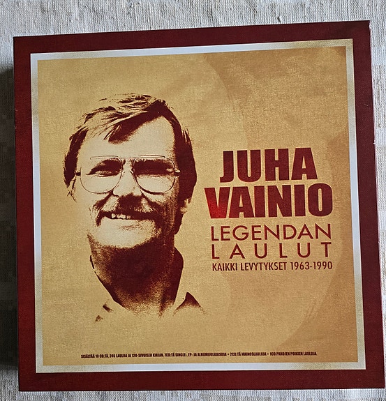 Juha Vainio – Legendan laulut 10CD-boksi