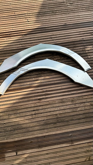 Mercedes S   W220 takalokasuojan korjauspala