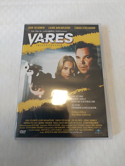 Vares yksityisetsivä DVD-elokuva