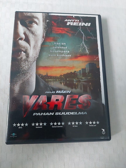 Vares – Pahan suudelma DVD-elokuva