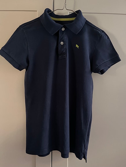 H&M pikeepaita 140 tumma sininen