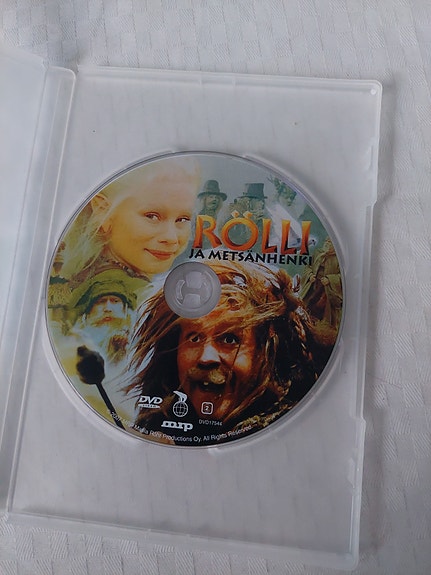 Rölli ja metsänhenki DVD-elokuva
