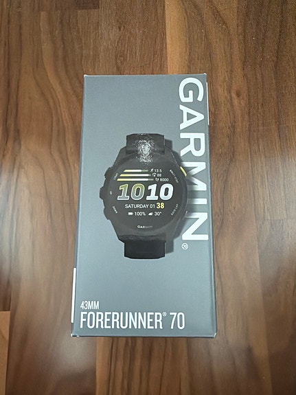 Garmin Forerunner 70 GPS-urheilukello musta