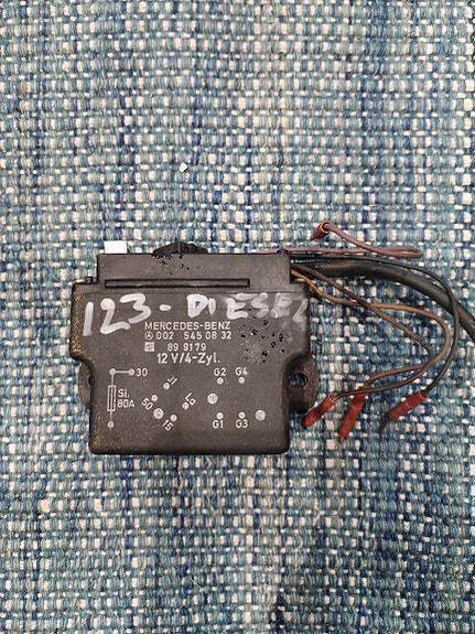 MB w123 hehkutulpparele