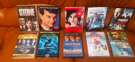 Dvd-Elokuvia Gomorra Volver Pelastakaa Pressa Stone Jack Frost yms