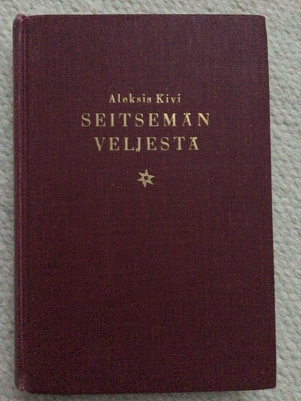 Aleksis Kivi Seitsemän veljestä kovakantinen kirja