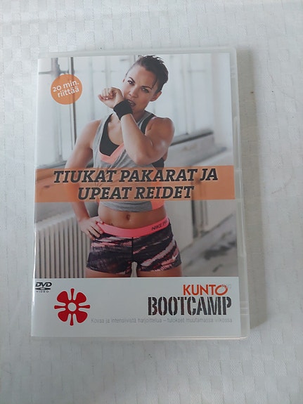 Kunto Bootcamp Tiukat pakarat ja upeat reidet DVD