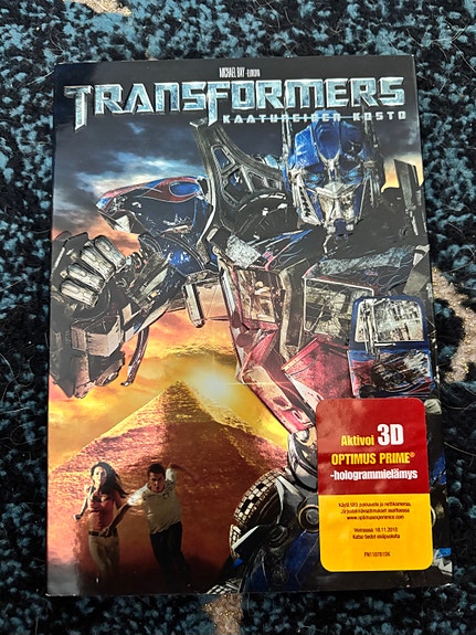Transformers Elokuvan DVD