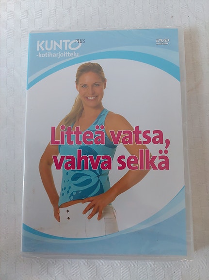 Kunto Plus litteä vatsa, vahva selkä -kotijumppa DVD