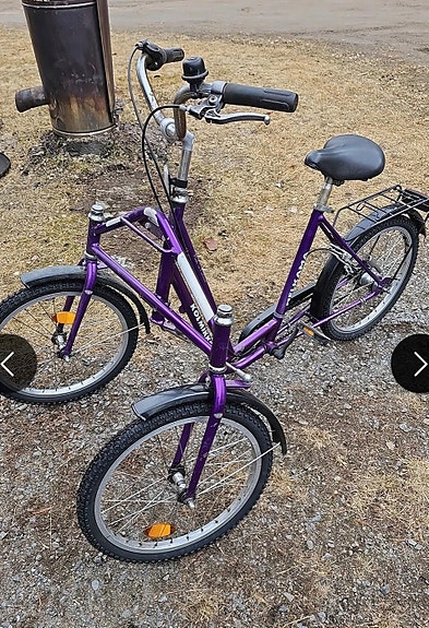 Helkama kolmipyörä 20" violetti