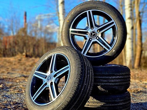 MB AMG style vanteet uusilla kesärenkailla 16"