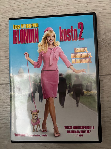 Blondin kosto 2 DVD-elokuva