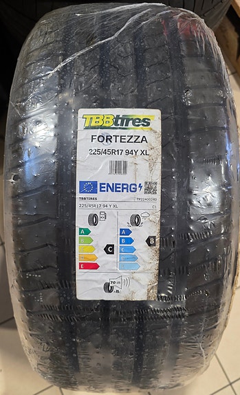 TBBtires FORTEZZA 225/45R17 Kesärenkaat
