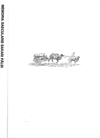 Memoria Saecularis Sakari Pälsi. Suomalais-Ugrilainen Seura 1982.