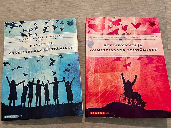 Sosiaali- ja terveysalan perustutkinnon kirjoja