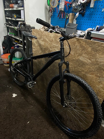 Insera maastopyörä 27.5" M unisex musta