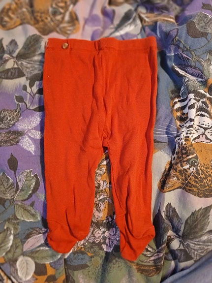 Finlayson vauvan potkuhousut koko 62 punainen unisex