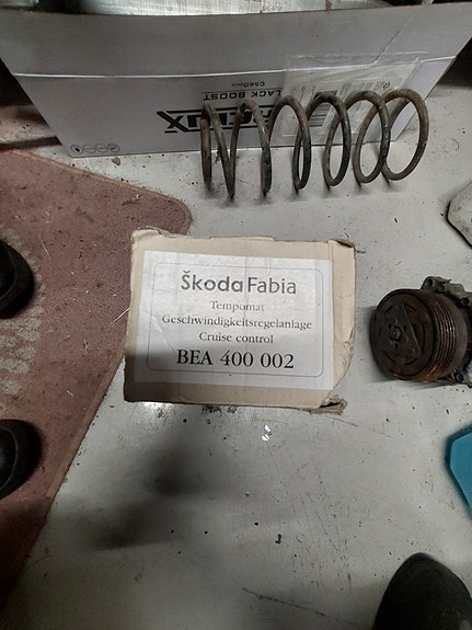Skoda Fabia vakionopeudensäädin
