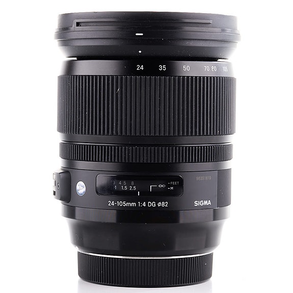Sigma 24-105mm f/4 DG OS HSM Art -objektiivi (Canon) (käytetty)