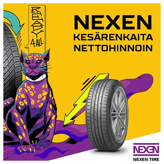 kesärenkaat 195/65R15 95H   Kesä ale
