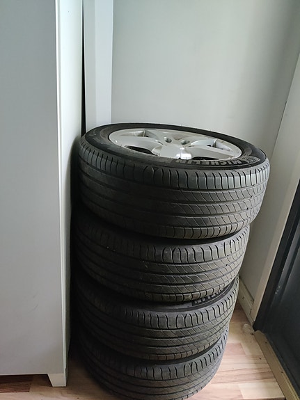 Michelin kesärenkaat vanteilla